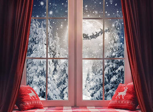 Cozy Window Evening - 6x8ft - CC  