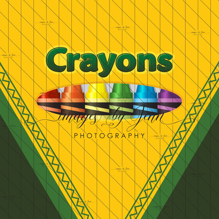 X Drop crayon box drop