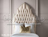 Cream Tufted Headboard (SM)