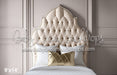 Cream Tufted Headboard (SM)