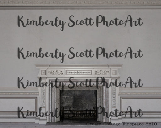 Cream Cottage Fireplace