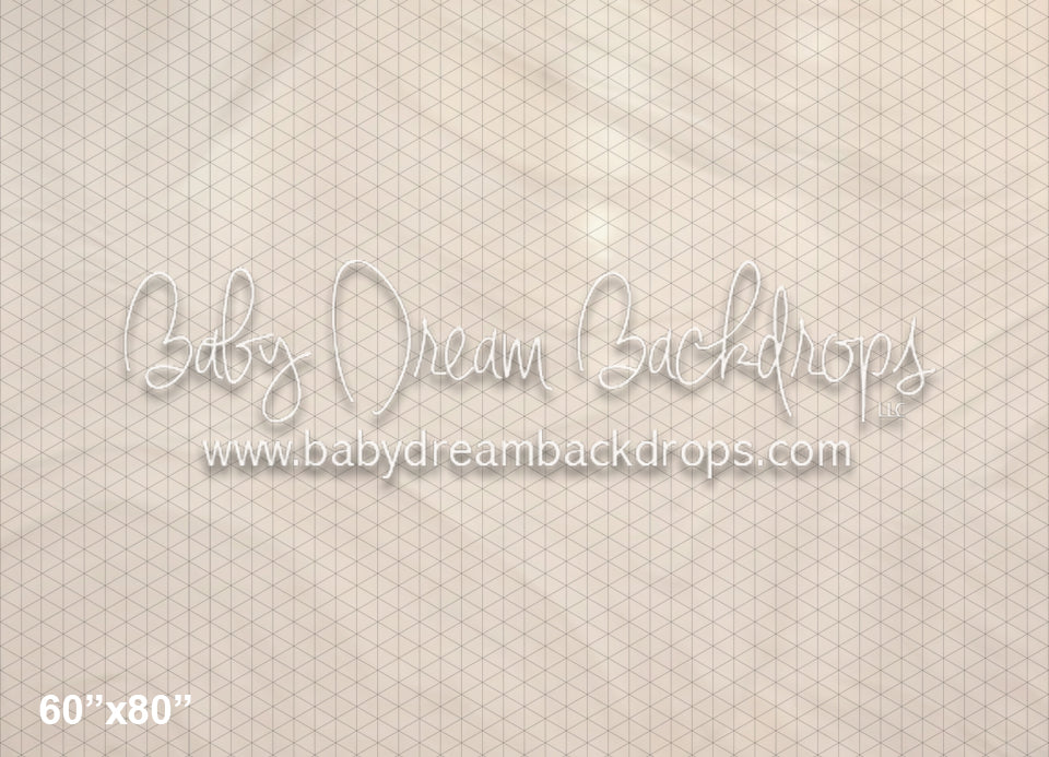 Creamy Marble Floor Fabric Drop (MD)