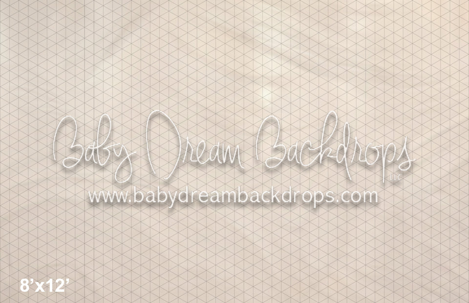 Creamy Marble Floor Fabric Drop (MD)