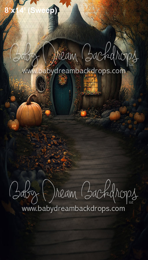 Cute Pumpkin Cottage Sweep (SM)
