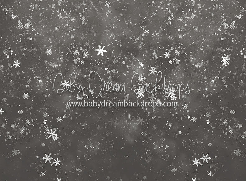 Dancing Snowfall Gray