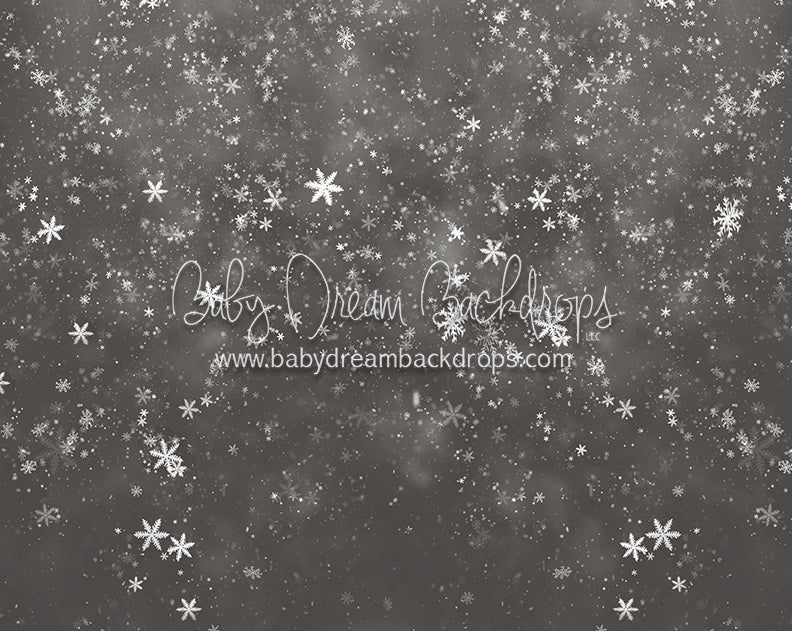 Dancing Snowfall Gray