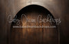 Dark Brown Textured Arch Wall (MD)