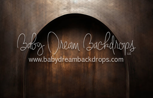 Dark Brown Textured Arch Wall (MD)