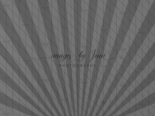 Dark Gray Starburst Drop (JG)