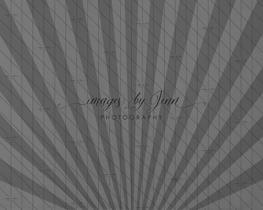 Dark Gray Starburst Drop (JG)