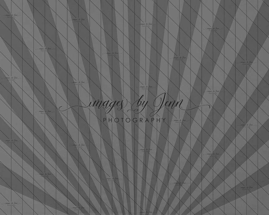 Dark Gray Starburst Drop (JG)