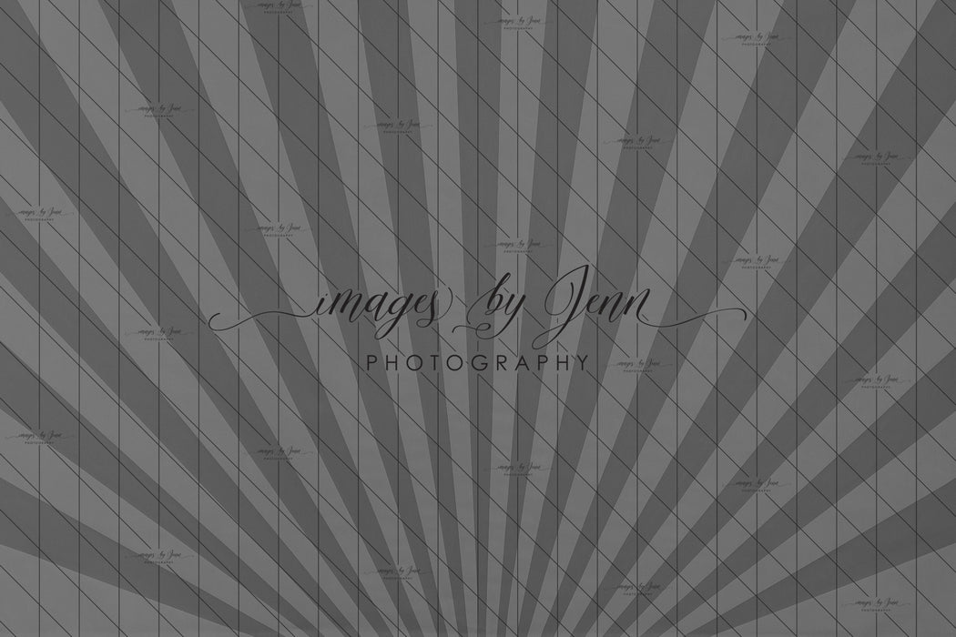 Dark Gray Starburst Drop (JG)