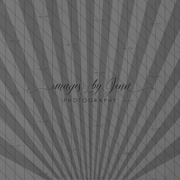 Dark Gray Starburst Drop (JG)