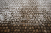 Dark Beige Snowy Stone Fabric Floor (MD)
