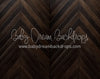 Dark Herringbone Fabric Floor (MD)