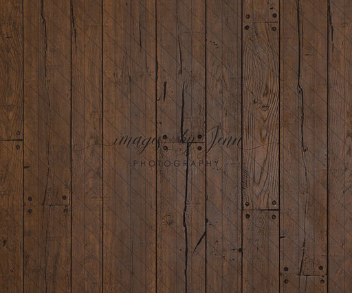 Dark Wood Vertical Farbic Drop (JG)