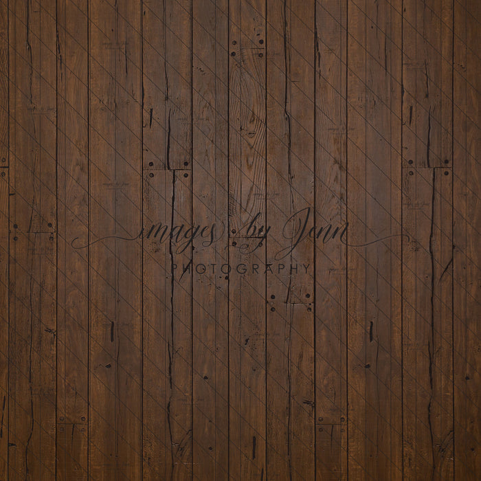 Dark Wood Vertical Farbic Drop (JG)