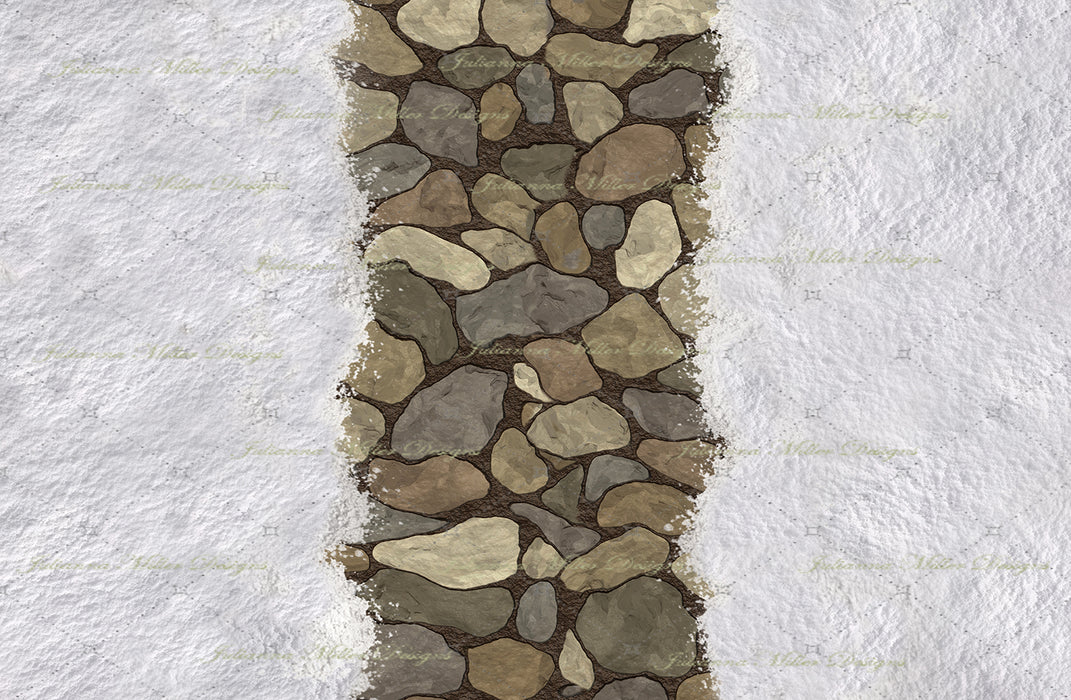 December Door Snowy Walkway 