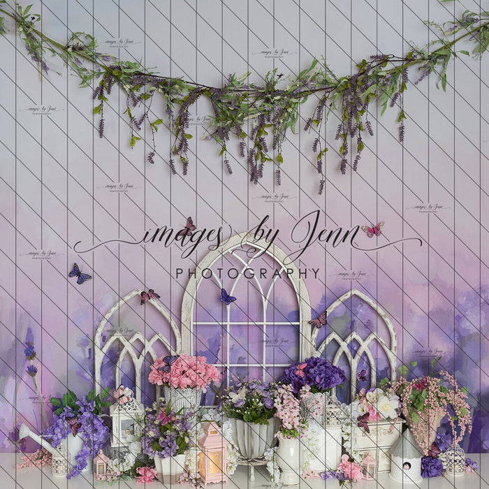 X Drop delicate spring garden butterflies