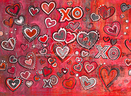 Devoted Doodles Reds - 6x8 - SS