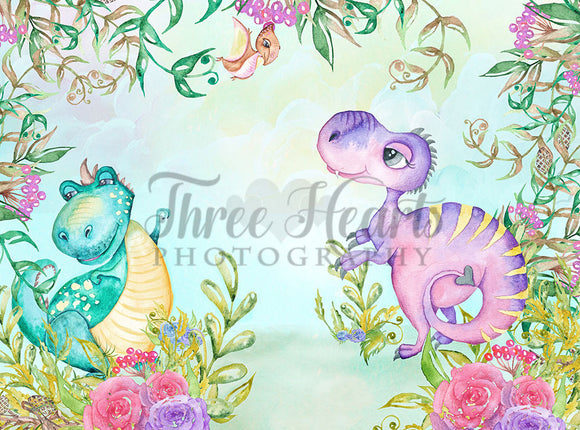 Dino Garden Party 60hx80w DW