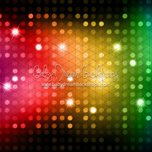 Disco Fever Dance Floor Fabric Drop (CC)