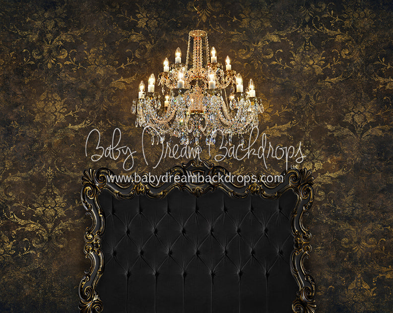 Distressed Glam Headboard (Queen)