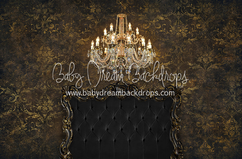 Distressed Glam Headboard (Queen)