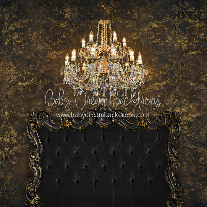 Distressed Glam Headboard (Queen)