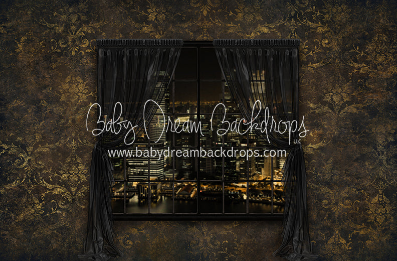 Distressed Glam Window 