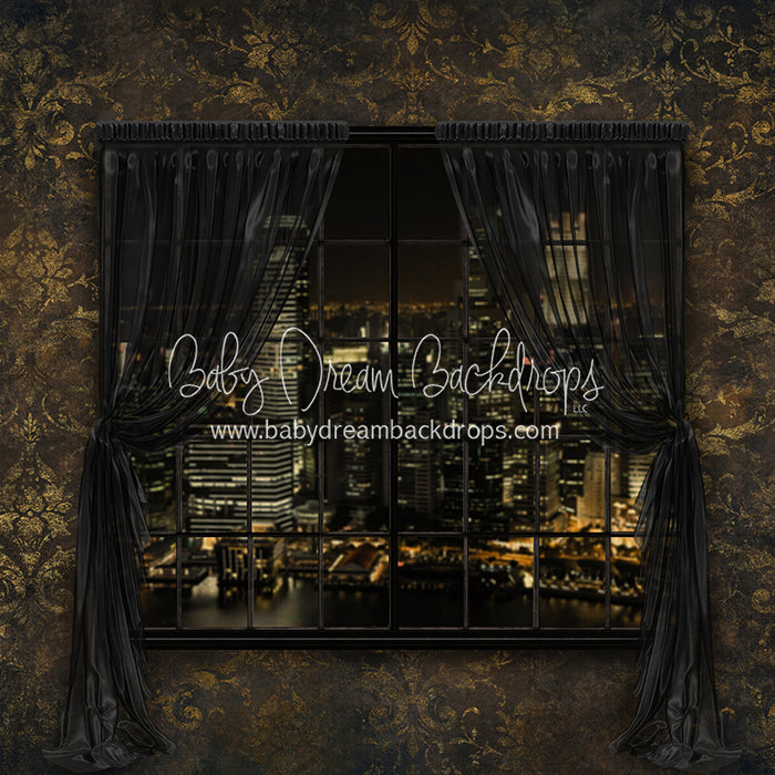 Distressed Glam Window 