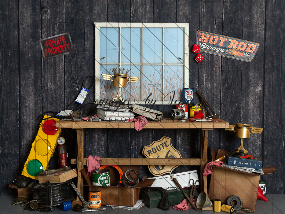 Doc's Garage Window (JG)