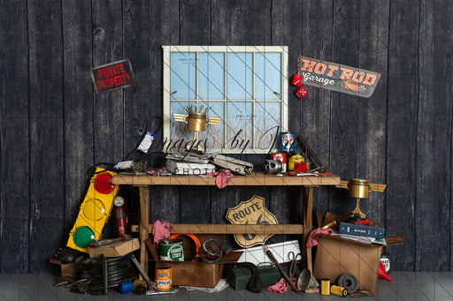Doc's Garage Window (JG)