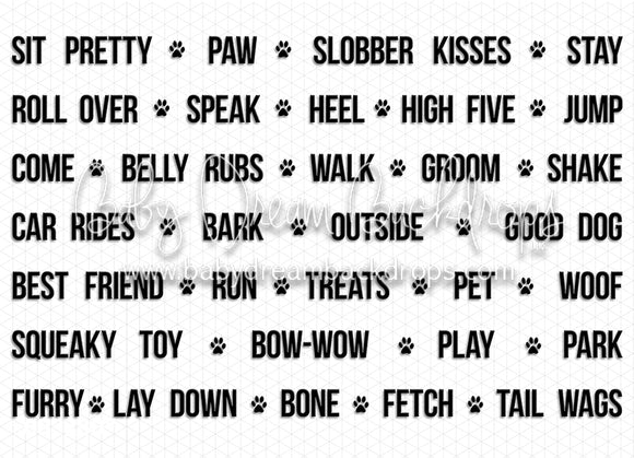 Doggie Words (AZ)