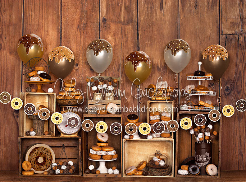 Donut Day Balloons - 6x8 - JA  