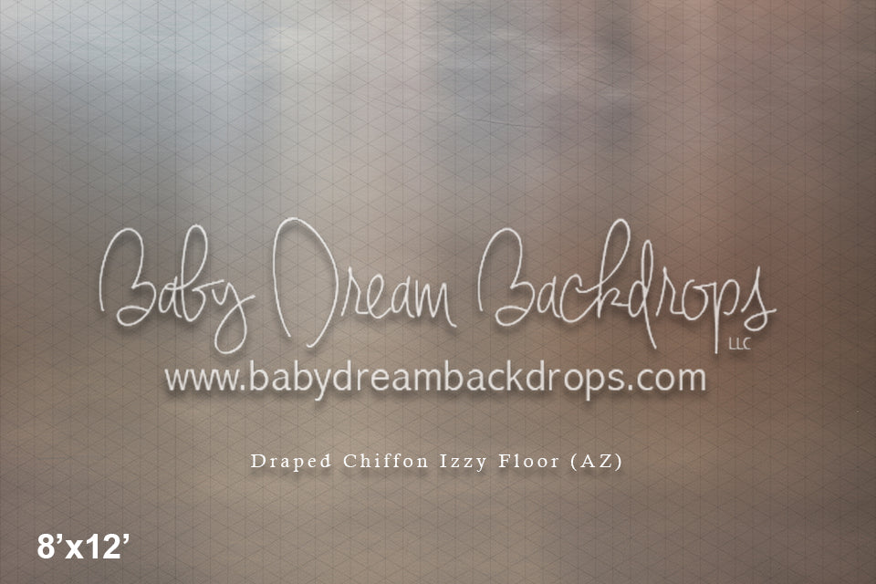 Draped Chiffon Izzy Fabric Floor (AZ)