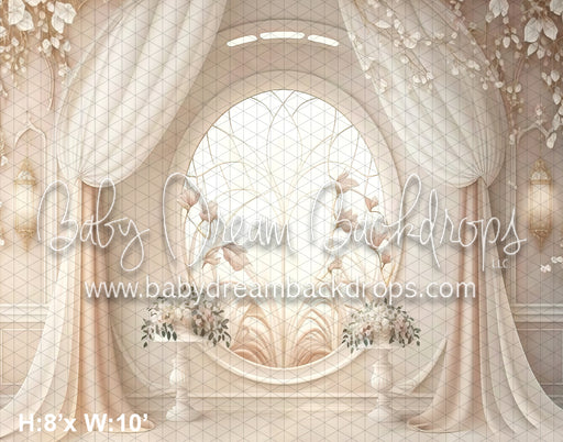 Draped Window View Flipped (MD)