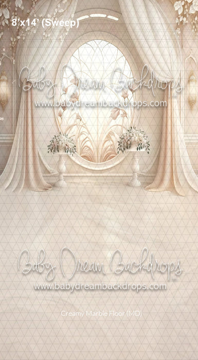 draped window view X Drop Sweep md