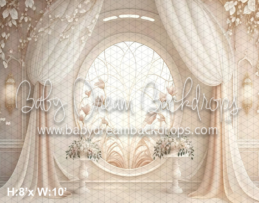 Draped Window View (MD)