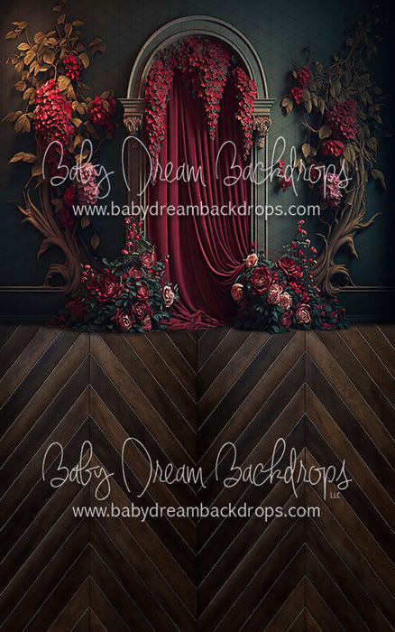 Draped in Red Wall Sweep (MD)