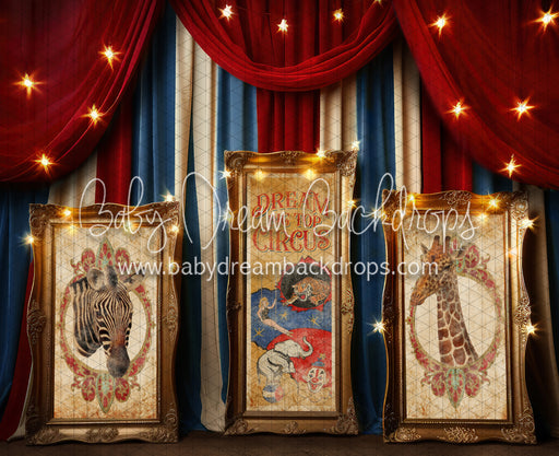 Dream Big Top Circus Signs (JA)