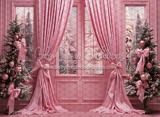 Dreaming of a Pink Christmas Window (JA)