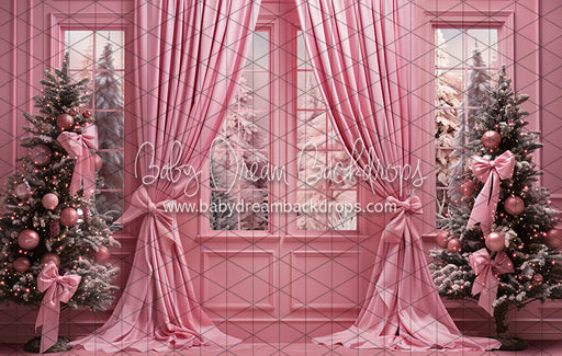 Dreaming of a Pink Christmas Window (JA)