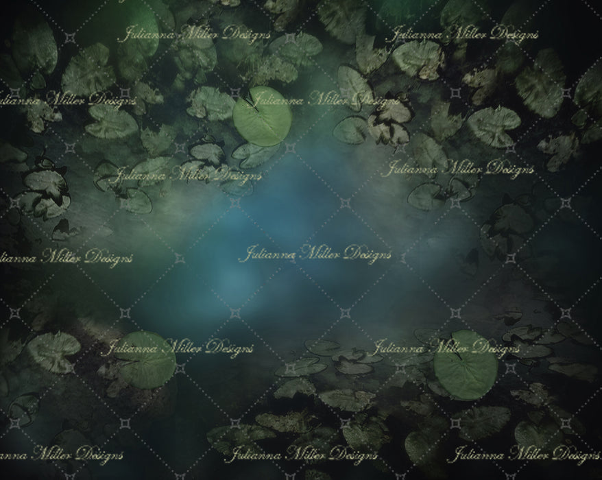 Dreaming of Fishing Pond Floor Fabric Drop