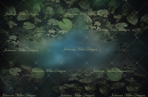 Dreaming of Fishing Pond Floor Fabric Drop