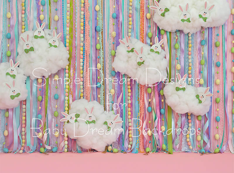 Easter Bunny Clouds 60hx80w - SD