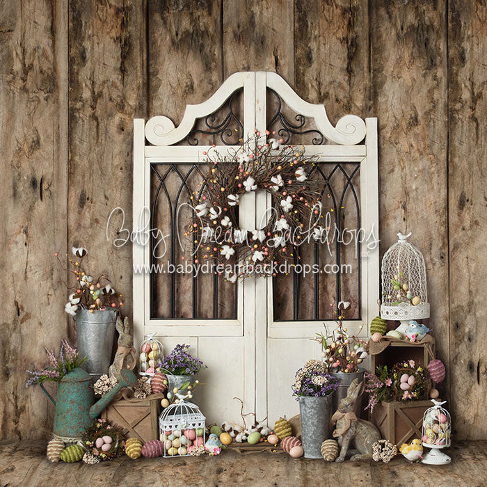 X Drop easter doorway