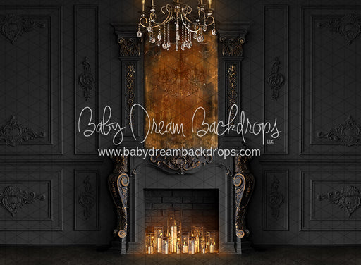 Ebony Classic Fireplace (CC)