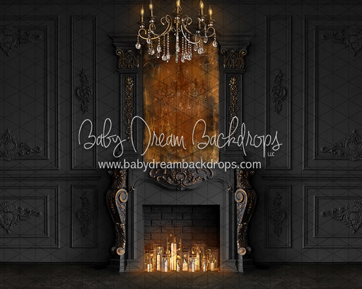 Ebony Classic Fireplace (CC)