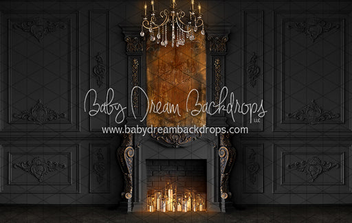Ebony Classic Fireplace (CC)